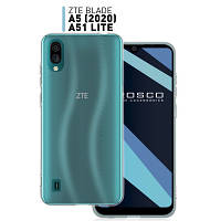 Оригінал! Чохол до мобільного телефона BeCover ZTE Blade A51 Lite / A5 2020 Transparancy (707563) - Вища Якість!