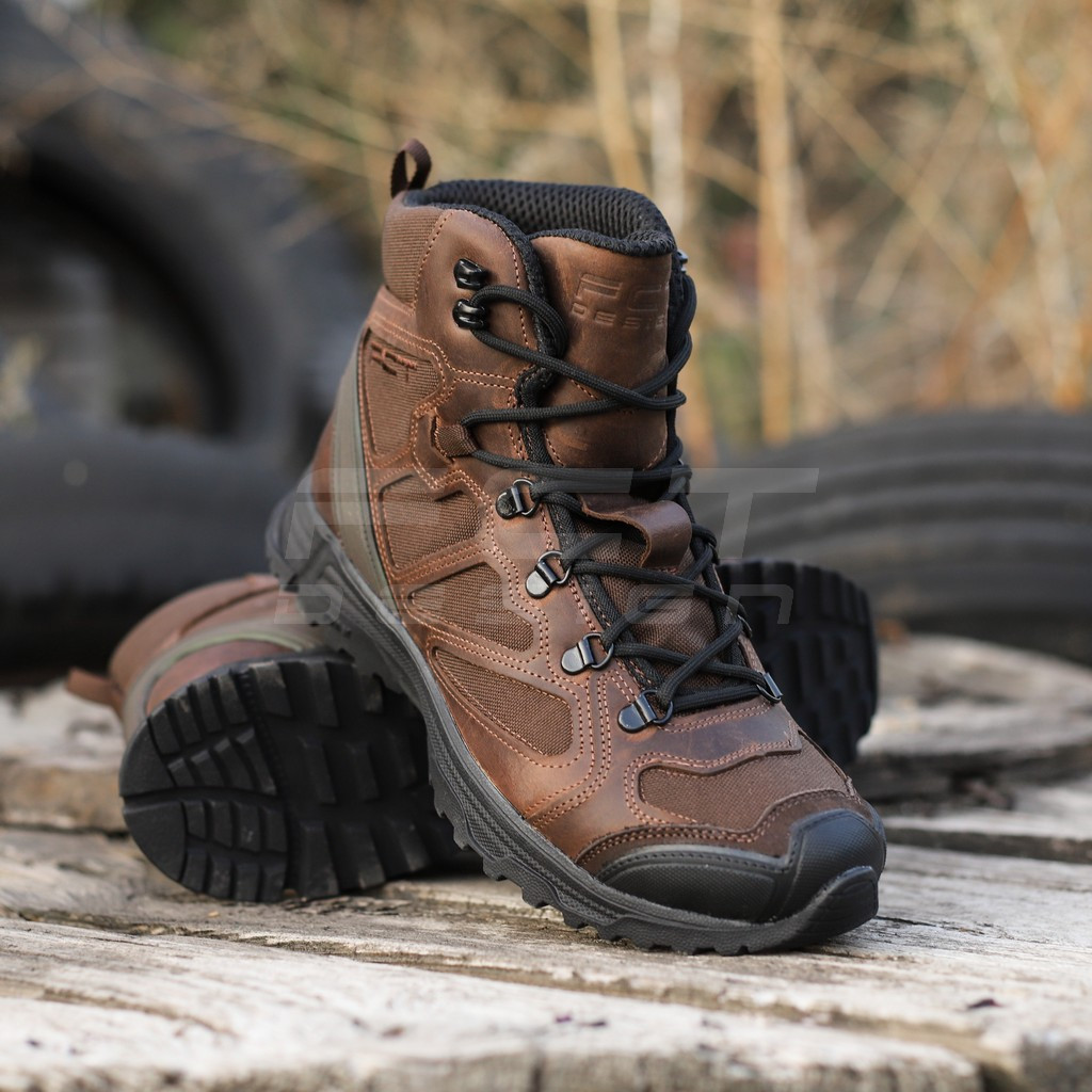 Черевики тактичні Варяг демісезонні коричневі, фото 1