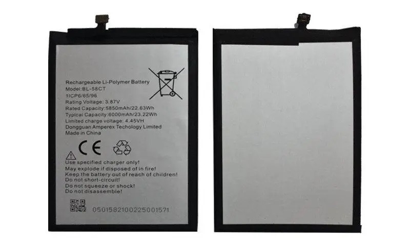 Акумулятор BL-58CT для Tecno Spark 7, 6000 mAh Original PRC