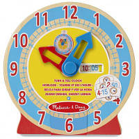 Оригінал! Розвиваюча іграшка Melissa&Doug Розумний годинник (MD14284) - Вища Якість!