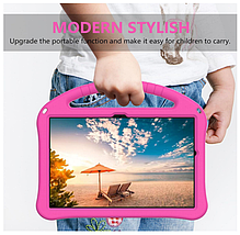 Чохол New Kids Case на Samsung Galaxy Tab A9 8.7" (рожевий), фото 4