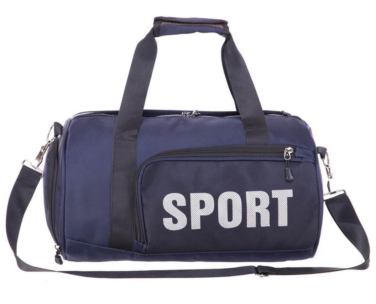 Сумка спортивна SP-Sport 46х32 кругла синя GA-1812-BL