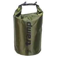 Оригінал! Гермомішок Tramp PVC Diamond Rip-Stop оливковый 5л (UTRA-110-olive) - Вища Якість!