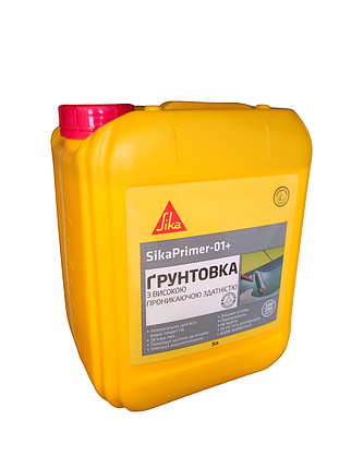 Ґрунтовка Sika SikaPrimer-01 5 л, фото 1