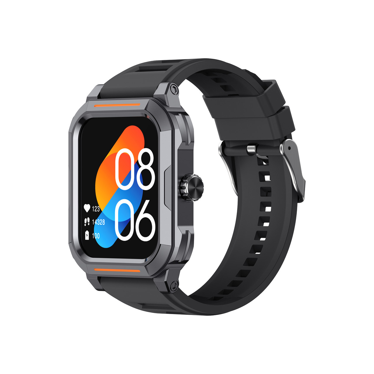 Смарт годинник HAVIT HV-M9040S IP67 Bluetooth Call Black, фото 1