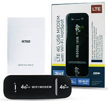 USB 4G LTE WiFi модем роутер під сім карту для ноутбука ПК, фото 3