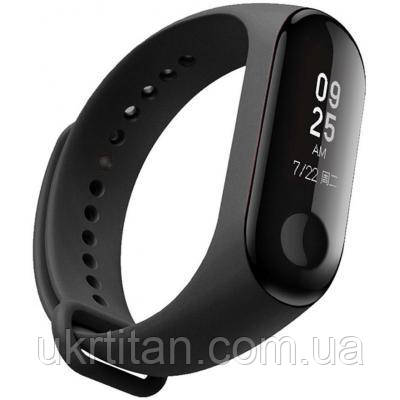 Оригінал! Ремінець до фітнес браслета Armorstandart для Xiaomi Mi Band 4/3 Black (ARM51827) - Вища Якість!, фото 1