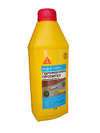 Захисне покриття для фасадів Sika Sikagard-71 W Pro 1 л, фото 1