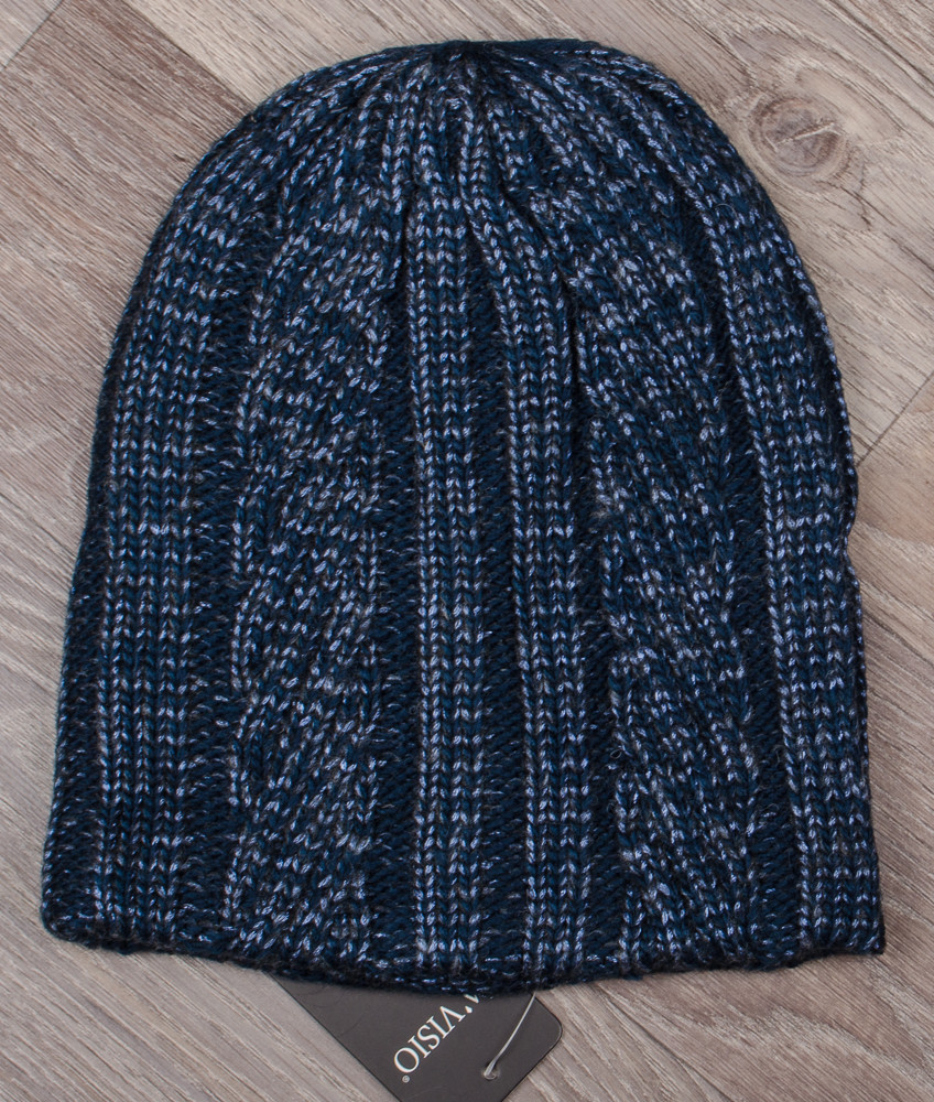 Жіноча подвійна шапка La Visio 530 ,Т.Синій, фото 1