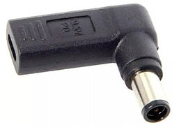 Перехідник USB Type-C на DC 7.4×5.0*0.6 + PD Triger 19.5V 100W для HP зарядки ноутбука від повербанка