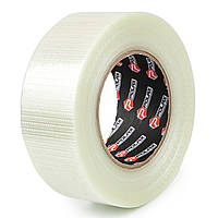 Скотч армований Polax клейка стрічка посилений скловолокном 50 мм х 50 м (101-105)
