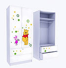 Шафа на два ящика, верх для одягу з фотодруком, фото 9