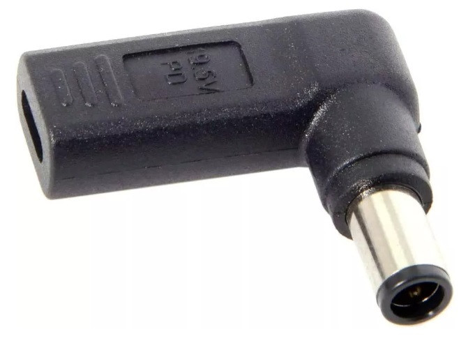 Перехідник USB Type-C на DC 5.5×3.0*1.0  + PD Triger 19.5V 100W для Samsung зарядки ноутбука від повербанка