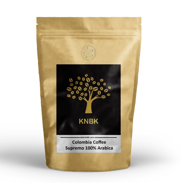 Арабика Колумбия Супремо (Arabica Colombia Supremo) Колумбія — це одна з найвідоміших країн-виробників кави у світі. Країна розташована в Андійській гірській системі, де ідеальні кліматичні умови для вирощування арабіки роблять її одним із найбільших виробників кави у світі. Кава з Колумбії славиться своєю яскравою кислотністю, яскравим смаком і приємною повнотою.