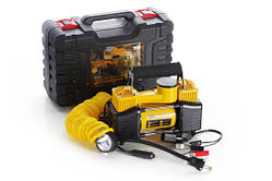 Оригінал! Компрессор Сила 900410 150psi/25Amp/85л/шланг/клемі/2цил/кейс - Вища Якість!