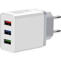 Оригінал! Зарядний пристрій XoKo WC-310 3A USB White (WC-310-WH) (WC-310-WH) - Вища Якість!