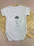 Боді для новонароджених з куліру, фото 3