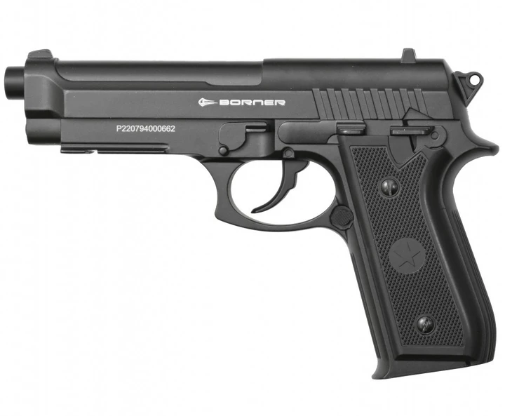 Пневматичний пістолет Borner 92 М (Beretta 92)