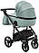 Коляска 2 в 1 Adamex Nola PS-141 нефрит, фото 5
