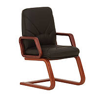 Офісне крісло Manager extra CF LB дерево 1.023 eco-30 чорна (Новий Стиль ТМ)