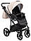 Коляска 2 в 1 Adamex Nola Eco SA-7 лате, фото 8