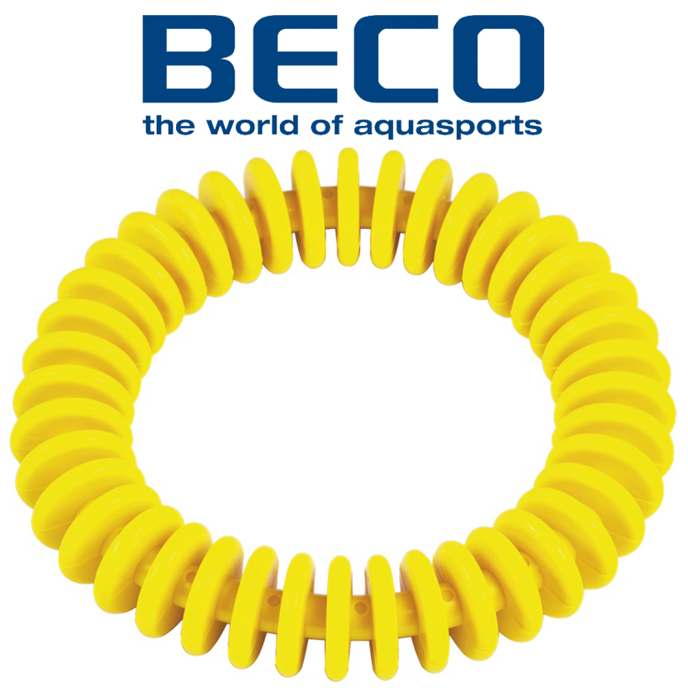 Тонуча іграшка для басейну іграшка для ванної кільце BECO Ring Yellow 9606 2 жовта