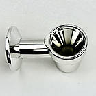 Воронка сифон бойлера кутова 32 мм хром Boiler Series, фото 3