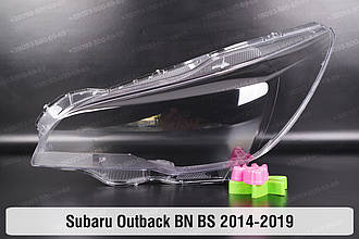 Скло фари Subaru Outback BN BS (2014-2019) ліве