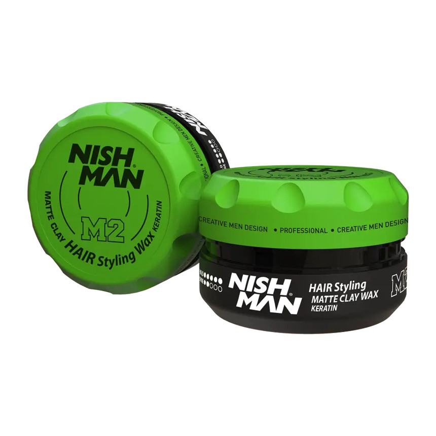 Матова глина для укладання волосся Nishman Matte Clay М2, 30 мл (10704056)