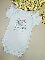 Боді для новонародженої дівчинки з м’якої тканини кулір