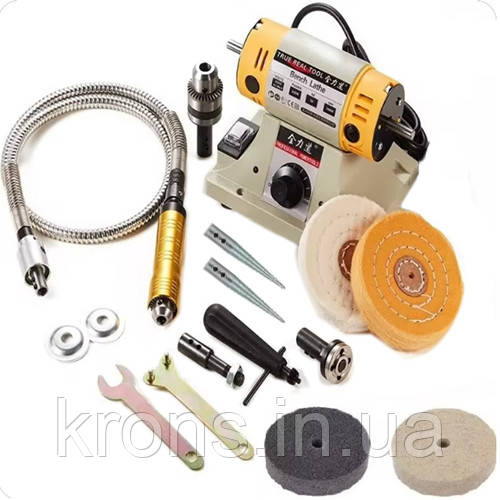 Шліфувальний верстат з гнучким валом, шліфмотор 350Вт 1000об/ми 220В, ТМ-2, фото 1