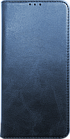 Чохол-книжка Xiaomi Redmi Note 11/Note 11S dark blue Leather