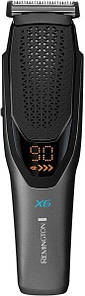 Машинка для стрижки Remington Power X Series X6 мережа+акум. насадок-4 сталь чорно-сірий
