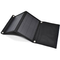 Оригінал! Портативна сонячна панель PowerPlant 14W з контролером 2xUSB-A (PB930555) - Вища Якість!