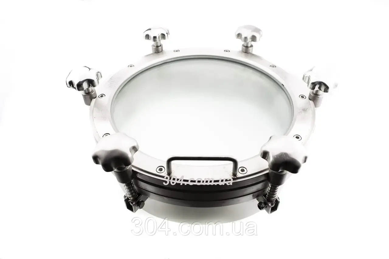 Люк зі склом DN400