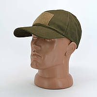 Тактична бейсболка темний олива 58 розмір з регулюванням розміру