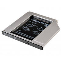 Оригінал! Фрейм-перехідник Grand-X HDD 2.5&apos;&apos; to notebook 9.5 mm ODD SATA/mSATA (HDC-24N) - Вища Якість!