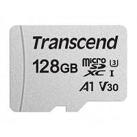 Оригінал! Карта пам&apos;яті Transcend 128GB microSDXC class 10 UHS-I U3 A1 (TS128GUSD300S) - Вища Якість!