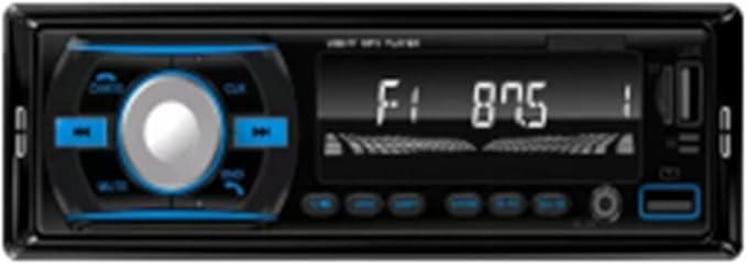 Автомагнітола Lckiioy FM Aux, 12 В, вбудований у приладову панель 1 Din Bluetooth MP3