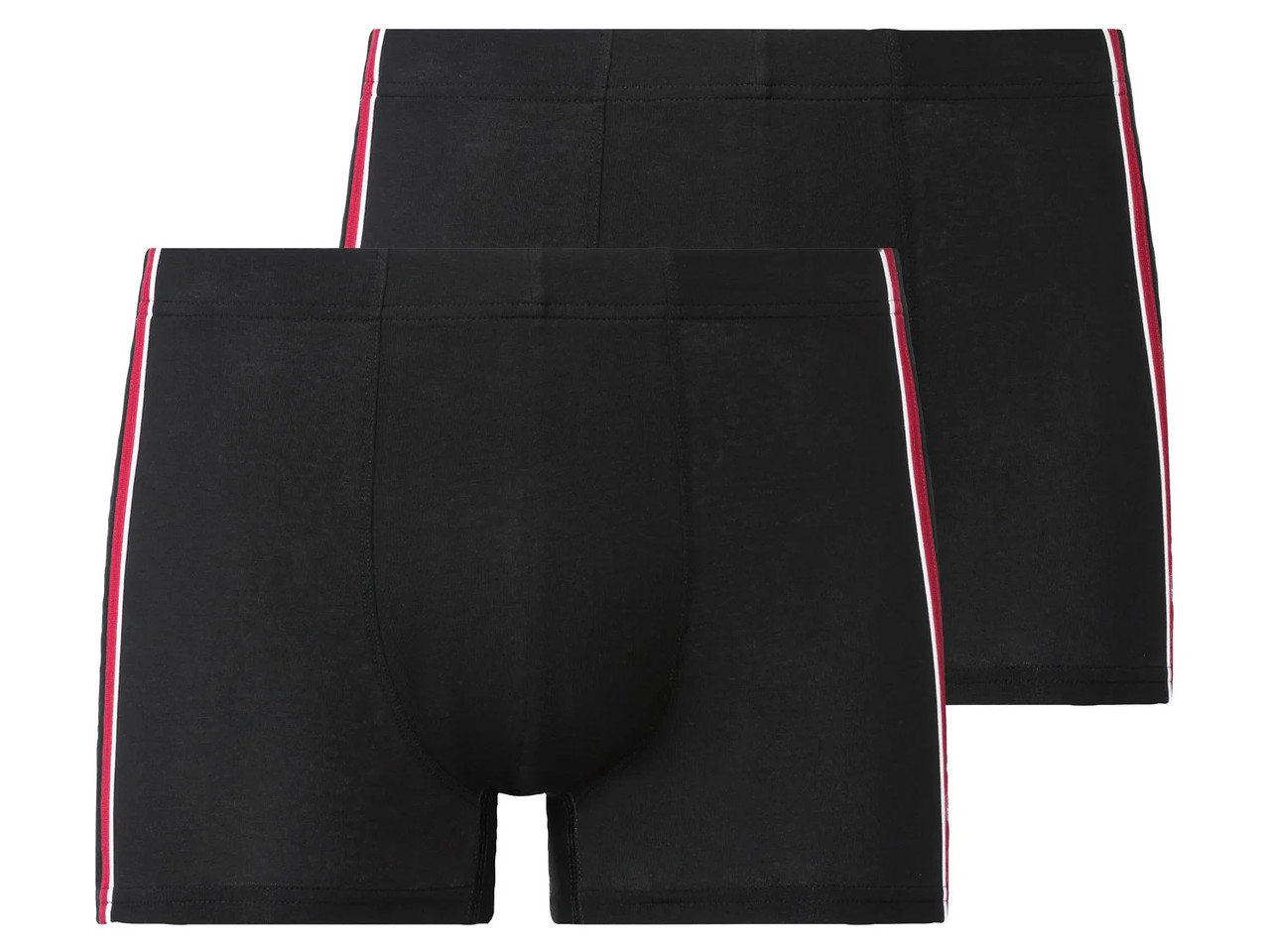 Комплект труси-боксери з 2 штук, розмір M, колір чорний
