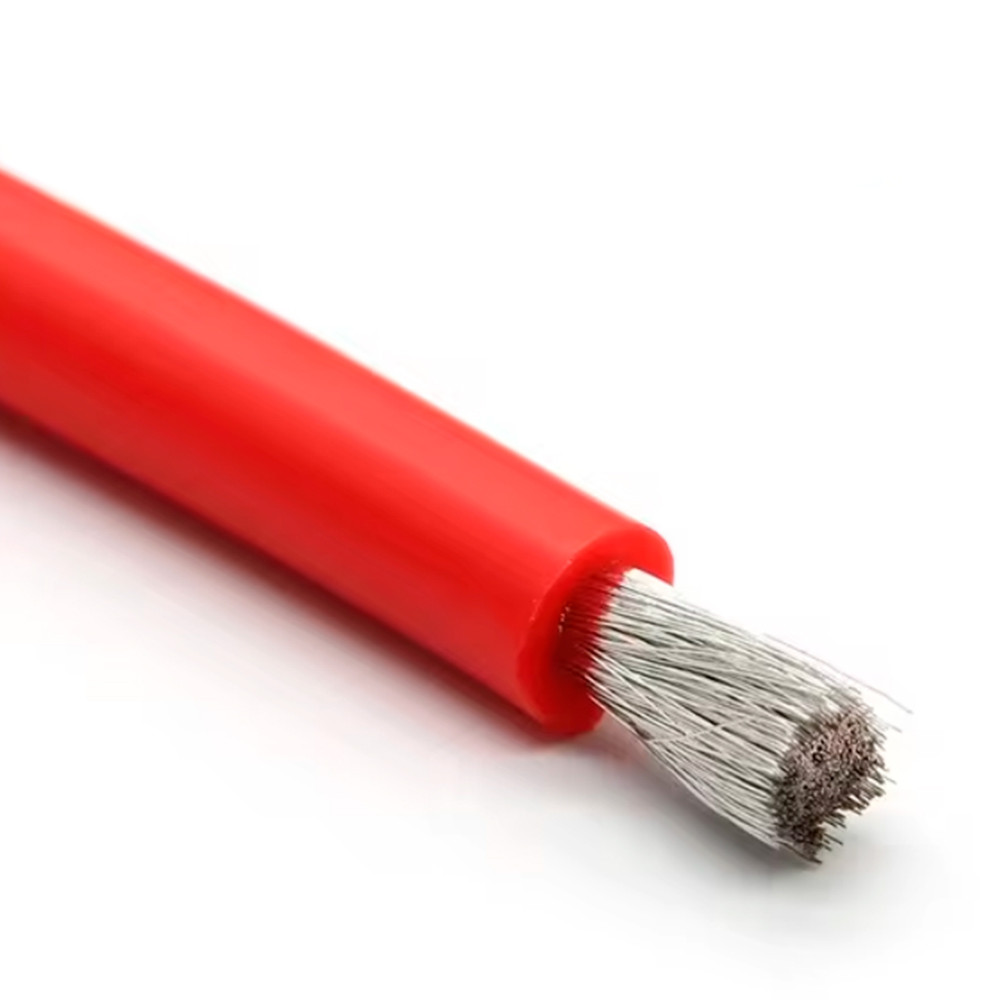 Кабель 24AWG червоний, мідний в силіконовій ізоляції (ID#2289351781 ...