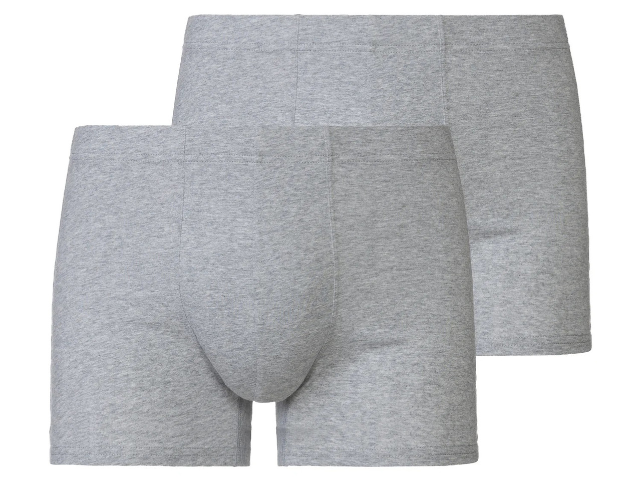 Комплект труси-боксери з 2 штук, розмір M, колір сірий