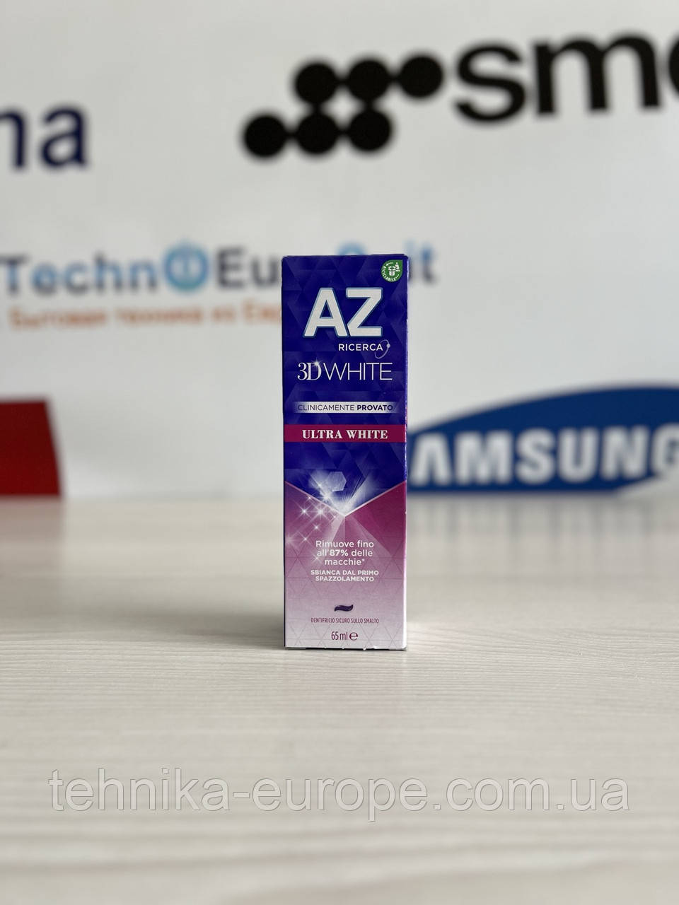 Зубна паста ultra white 3D 65 мл AZ Z12/5, фото 1