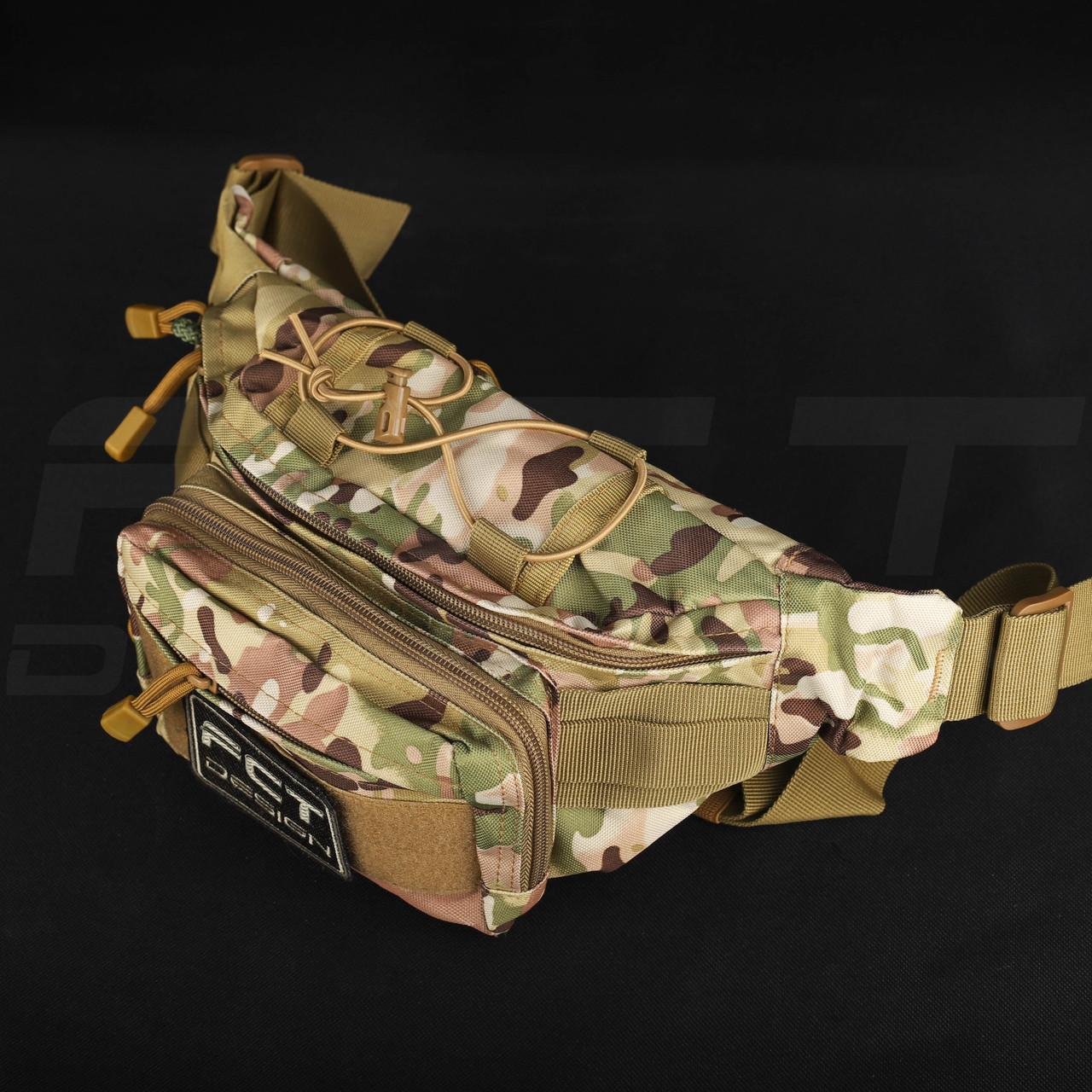 Сумка тактична Бананка нагрудна Оксфорд Мультикам