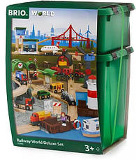 Дитяча залізниця Brio World Deluxe, фото 3