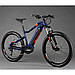 Електровелосипед Haibike SDURO HardSeven 1.5 i400Wh 9 s. Altus 27,5", рама XL, блакитний жовтогарячий-титан, 2020, фото 3
