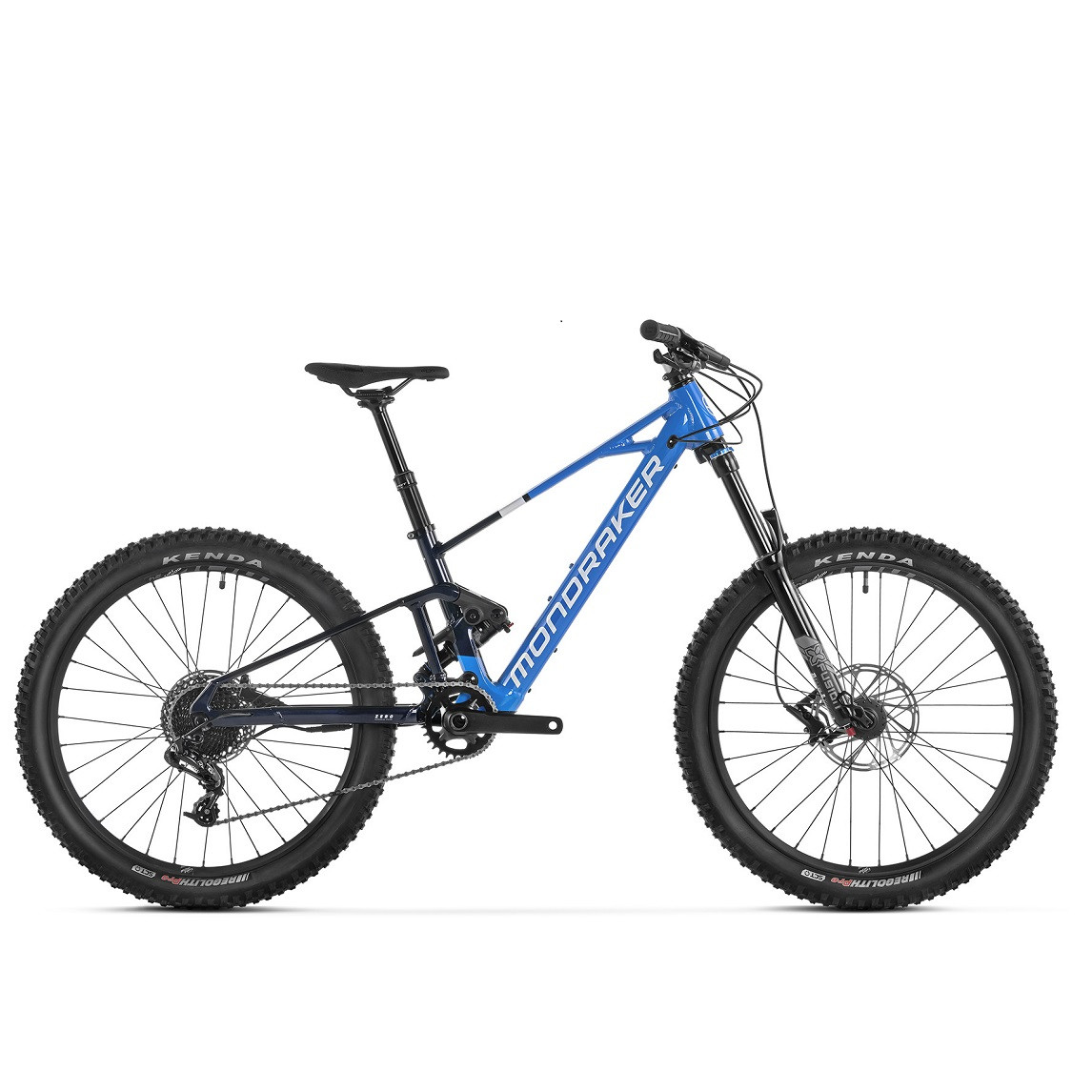 Електровелосипед MONDRAKER F-PLAY 24" 120 mm, 250 Wh Mahle X-35, Blue