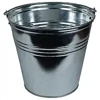 Відро господарське оцинковане 12 л.