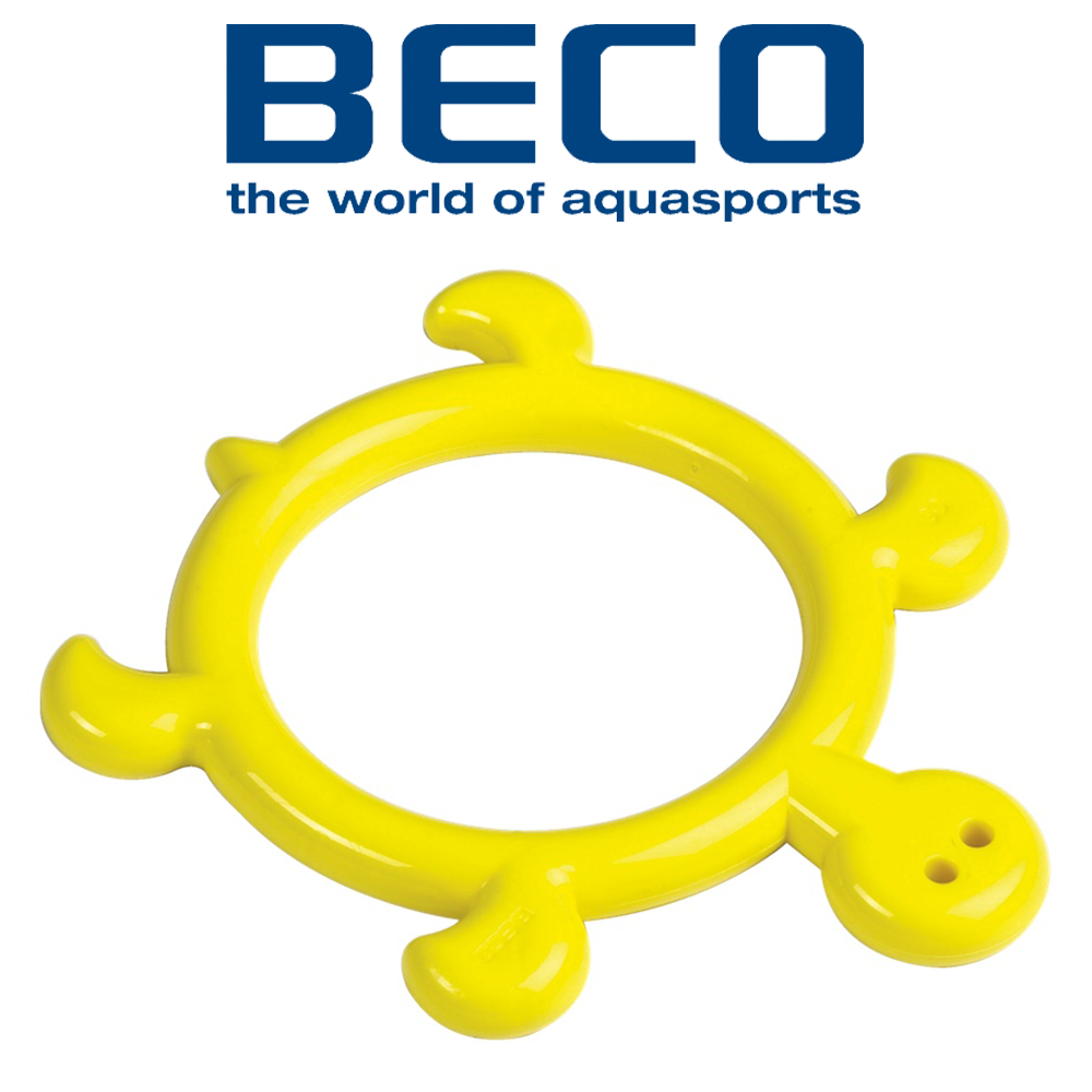 Тонуча іграшка для басейну іграшка для ванної черепашка BECO Turtle Yellow 9622 2 жовта