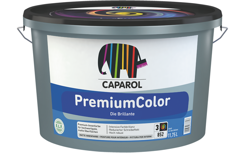 Фарба інтер'єрна латексна глибоко-матова Caparol PremiumColor E.L.F. База 3, 11,75 л.